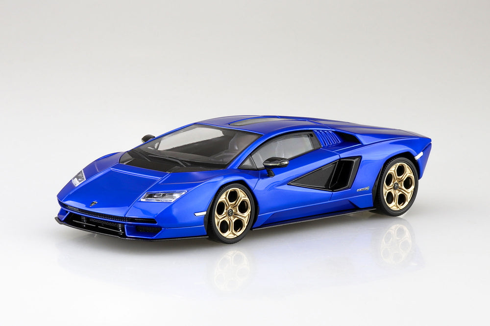 [SNAP KIT] Lamborghini Countach LPI 800-4(Metallic Blue)