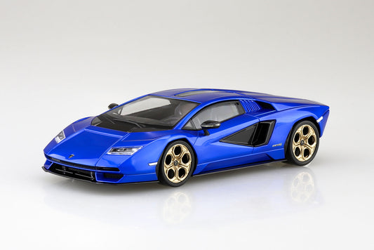 [SNAP KIT] Lamborghini Countach LPI 800-4(Metallic Blue)