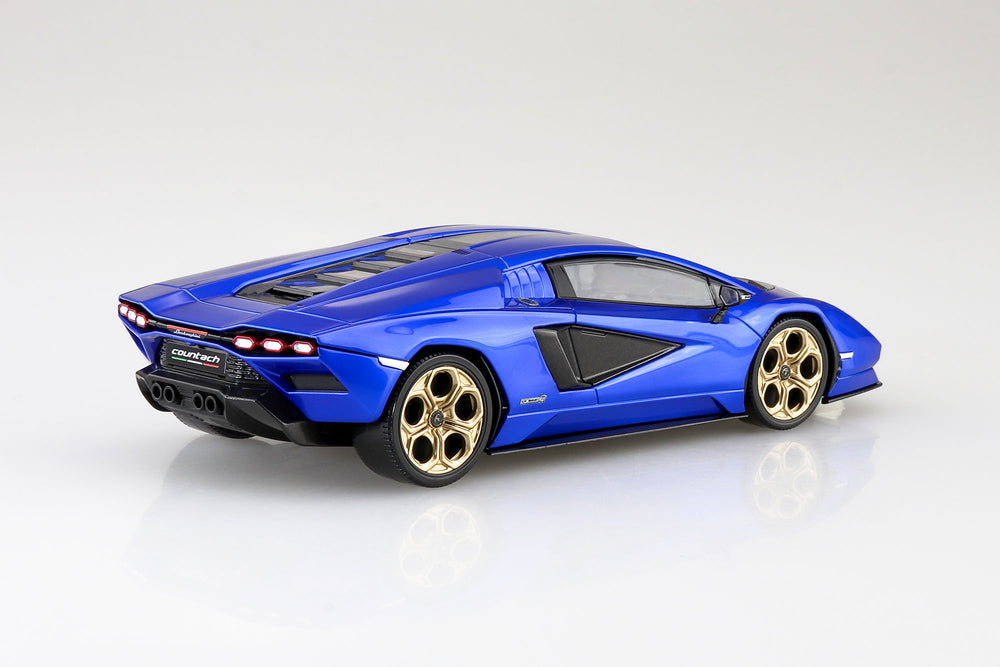 [SNAP KIT] Lamborghini Countach LPI 800-4(Metallic Blue)