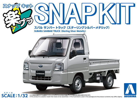 [SNAP KIT] Subaru Sambar Truck (Sterling Silver Metallic)