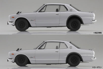 [SNAP CAR] KPGC10 Skyline HT 2000GT-R 1970 (Red)