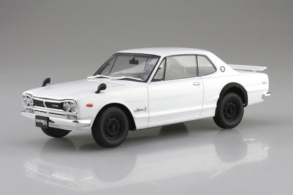 [SNAP CAR] KPGC10 Skyline HT 2000GT-R 1970 (White)