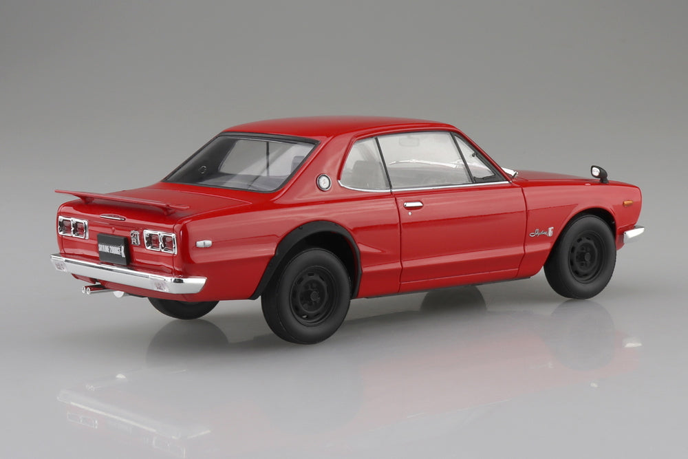 [SNAP CAR] KPGC10 Skyline HT 2000GT-R 1970 (Red)