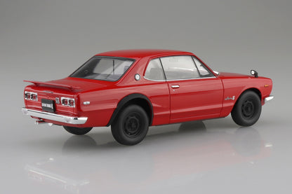 [SNAP CAR] KPGC10 Skyline HT 2000GT-R 1970 (Red)