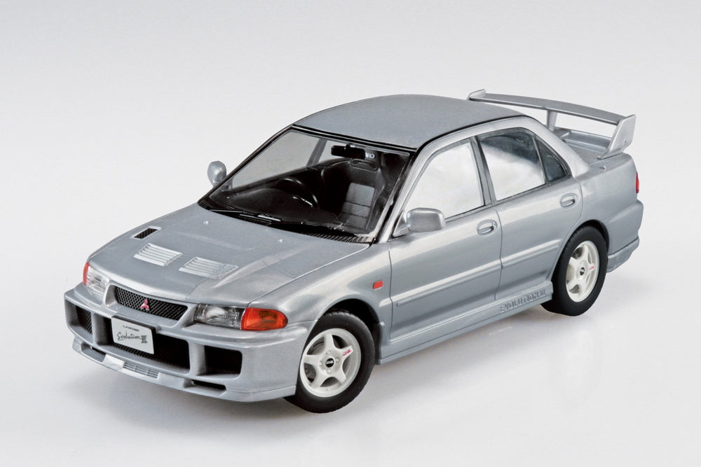 [SNAP CAR] CE9A LANCER GSR EvolutionⅢ 1995 (Queens Silver)