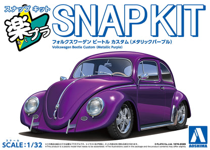 [SNAP KIT] Volkswagen Beetle Custom (Metallic Purple)