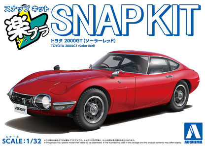[SNAP KIT] TOYOTA 2000GT(Solar Red)