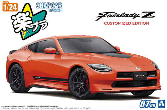[SNAP CAR] Nissan RZ34 Fairlady Z Customized Edition 2024 (Orange)