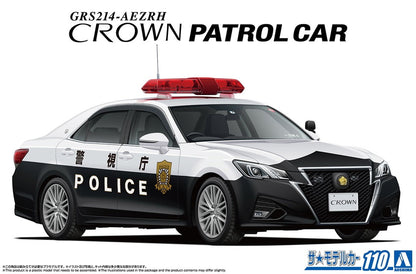 TOYOTA GRS214 CROWN PATROL CAR FOR TRAFFIC CONTROL '16 Model Kit