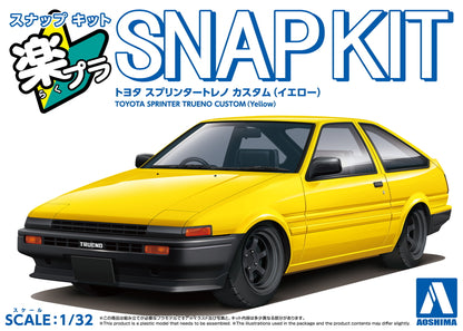 [SNAP KIT] TOYOTA Sprinter Trueno Custom (Yellow)