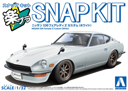 [SNAP KIT] Nissan S30 Fairlady Z Custom Wheel (White)
