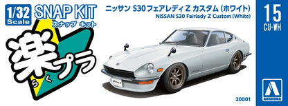 [SNAP KIT] Nissan S30 Fairlady Z Custom Wheel (White)