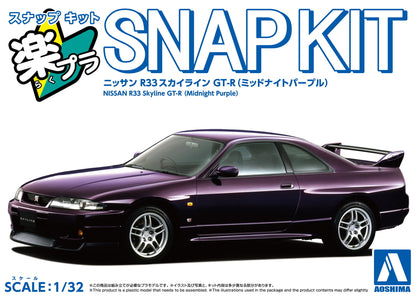 [SNAP KIT] Nissan R33 Skyline GT-R (Midnight Purple)