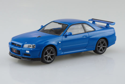 [SNAP KIT] Nissan R34 Skyline GT-R (Bayside Blue)