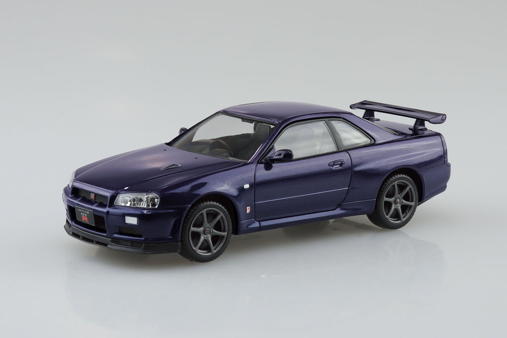 [SNAP KIT] Nissan R34 Skyline GT-R (Midnight Purple)
