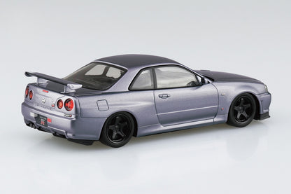 [SNAP KIT] Nissan R34 Skyline GT-R Custom Wheel (Athlete Silver)