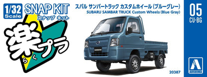 [SNAP KIT] Subaru Sambar Truck Custom Wheels (Blue Gray)