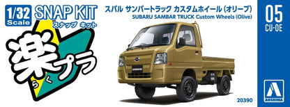 [SNAP KIT] Subaru Sambar Truck Custom Wheels (Olive)