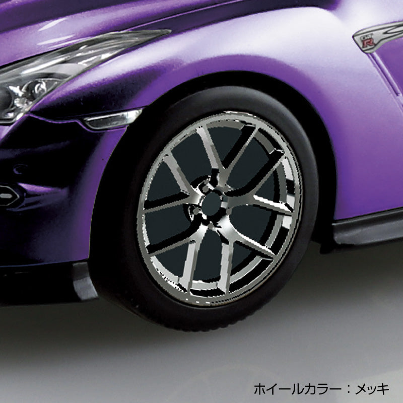 [SNAP KIT] NISSAN R35 GT-R 2024 Custom Wheel (Metallic Purple)