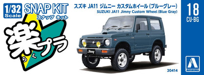 [SNAP KIT] Suzuki JA11 Jimny Custom Wheel (Blue Gray)