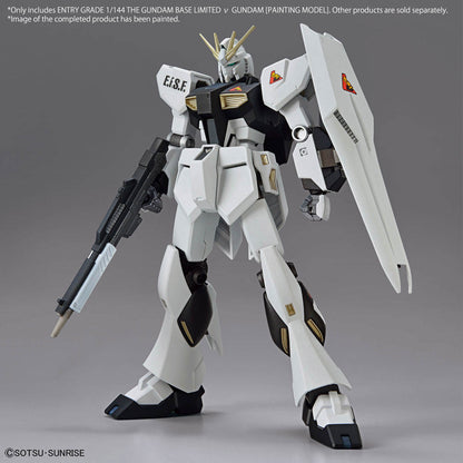 Mobile Suit Gundam: Char's Counterattack Nu Gundam Entry Grade 1:144 Scale Model Kit [PAINTING MODEL]
