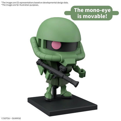 Mobile Suit Gundam Zakupla-kun DX Set with Runner Version Recreation Parts 1:1 Scale Model Kit