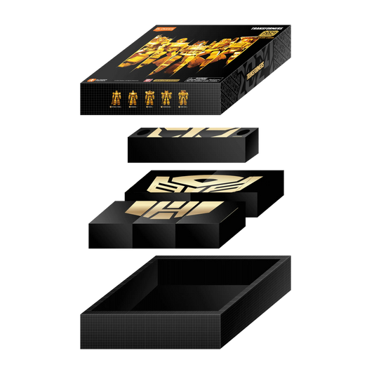 Transformers Blokees - The Golden Lagoon X Yearly Version - Model Kit [Complete Box Set of 5]