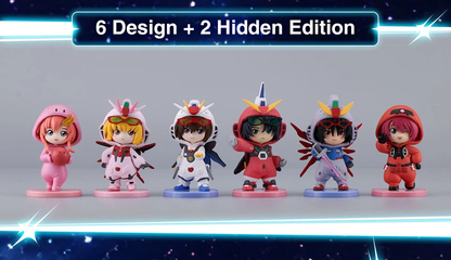 [PRE-ORDER] Gundam SEED Pajamars BNFigure Q Mini-Figure [Case of 6]