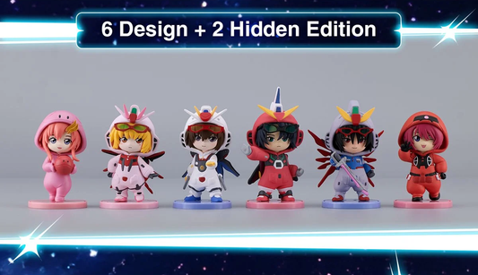 Gundam SEED Pajamars BNFigure Q Mini-Figure [Case of 6]