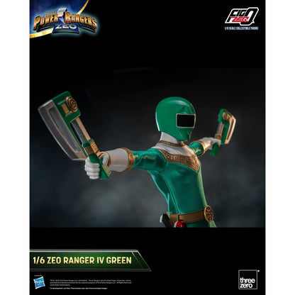 Power Rangers Zeo Green Zeo Ranger IV FigZero 1:6 Scale Action Figure