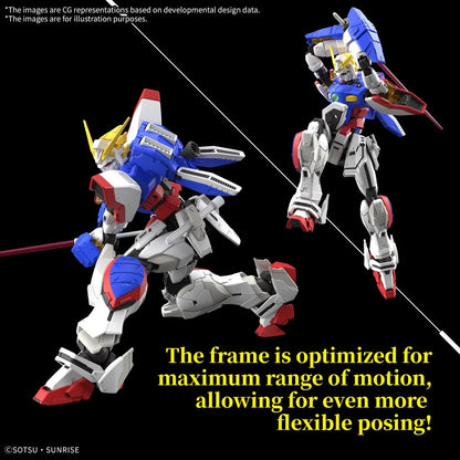 Mobile Fighter G Gundam Shining Gundam Real Grade 1:144 Scale Model Kit