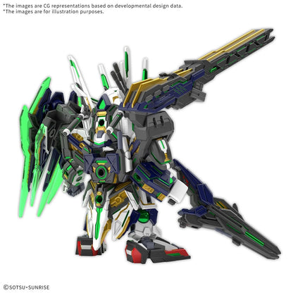 SD Gundam World Heroes Captain Qan[T] GF Model Kit