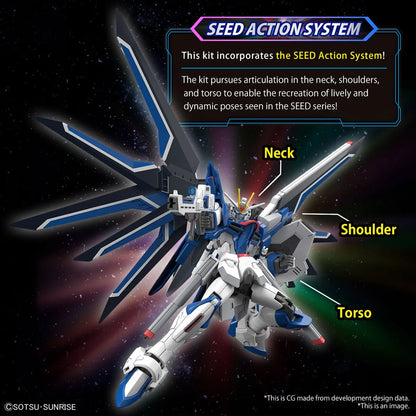 Mobile Suit Gundam Seed Freedom Rising Freedom Gundam High Grade 1:144 Scale Model Kit
