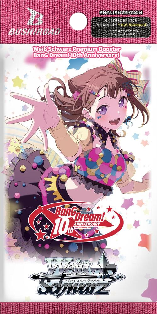 Weiss Schwarz - BanG Dream! 10th Anniversary! Premium Booster Pack (ENG)