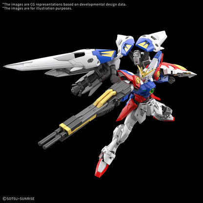 Mobile Suit Gundam Wing - Wing Gundam Zero Real Grade 1:144 Scale Model Kit