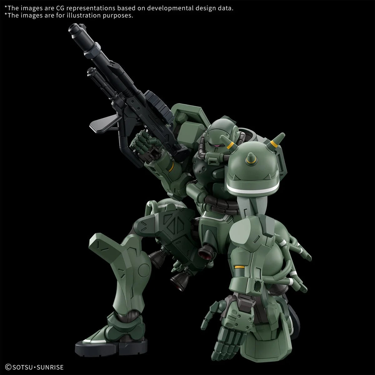 Mobile Suit Gundam GQuuuuuuX Zaku High Grade 1:144 Scale Model Kit