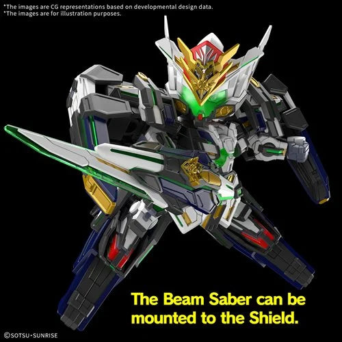 SD Gundam World Heroes GF Gundam Astraea Type-F Model Kit