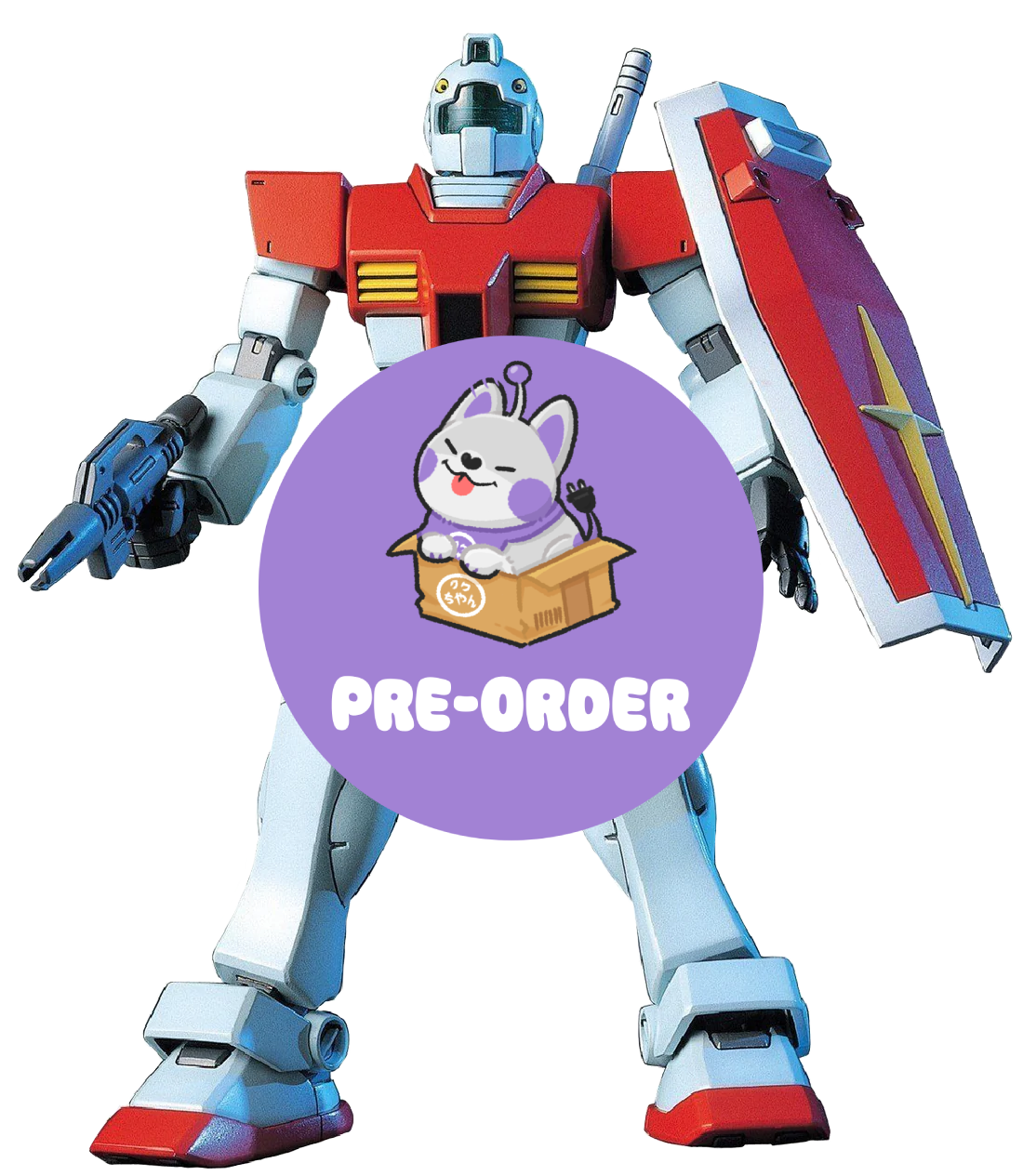 [PRE-ORDER] Mobile Suit Gundam RGM-79 GM High Grade 1:144 Scale Model Kit