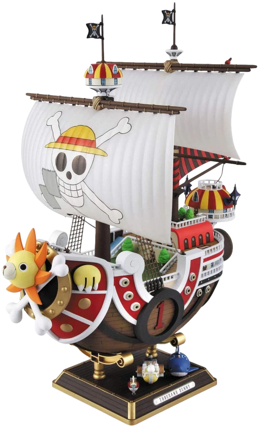 One Piece Thousand Sunny Land of Wano Version Sailing Ship Collection Model Kit