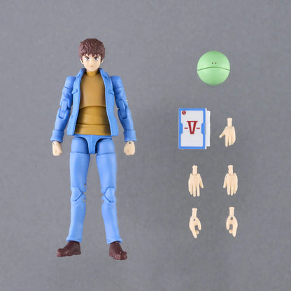 Mobile Suit Gundam Earth Federation Forces 01 Amuro Ray G.M.G. Action Figure