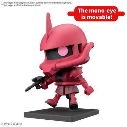 Mobile Suit Gundam CharZaku-kun DX Set with Runner Version Recreation Parts 1:1 Scale Model Kit