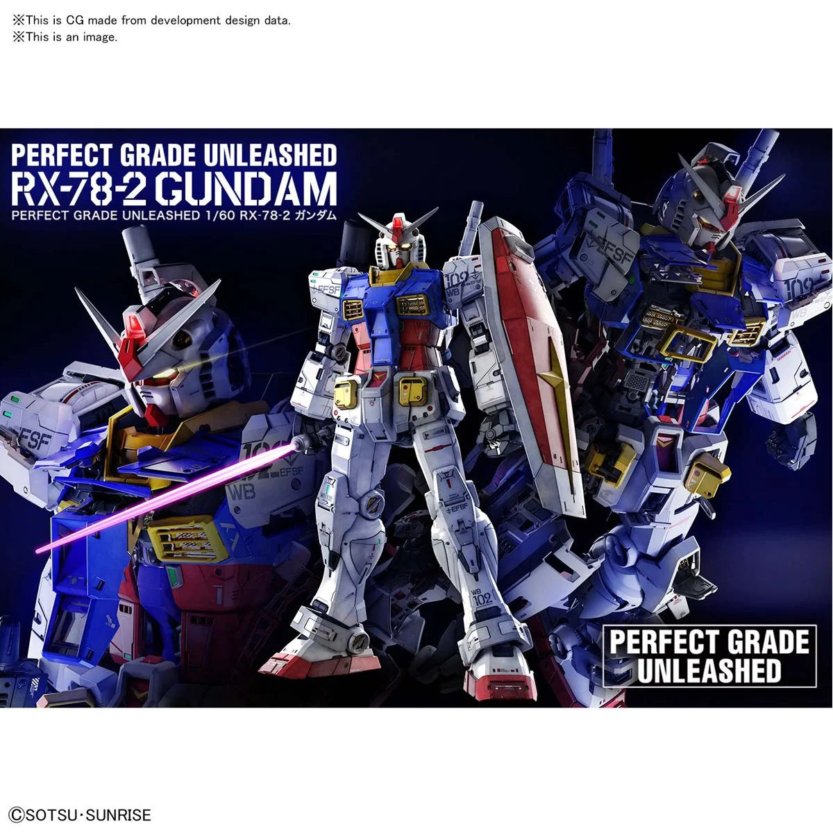 [PRE-ORDER] Mobile Suit Gundam RX-78-2 Gundam Perfect Grade Unleashed 1:60 Scale Model Kit