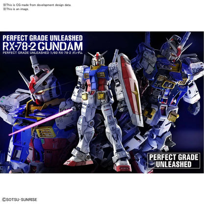 [PRE-ORDER] Mobile Suit Gundam RX-78-2 Gundam Perfect Grade Unleashed 1:60 Scale Model Kit