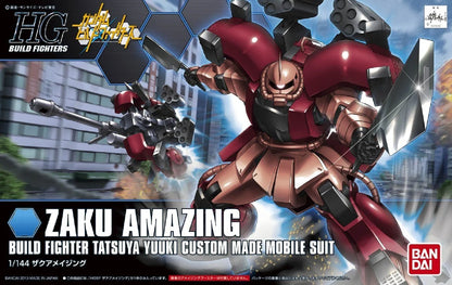 Gundam Build Fighters Zaku Amazing High Grade 1:144 Scale Model Kit