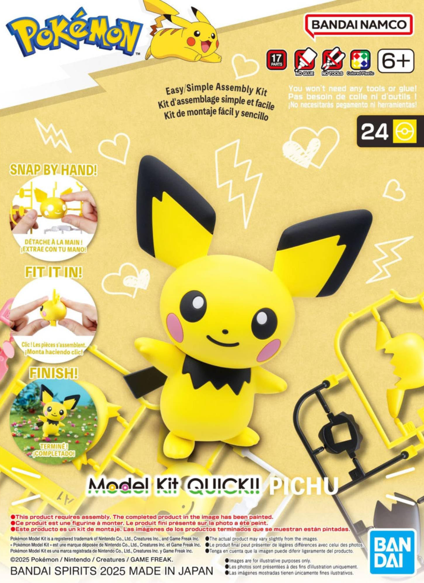 Pokemon Pichu Quick Model Kit