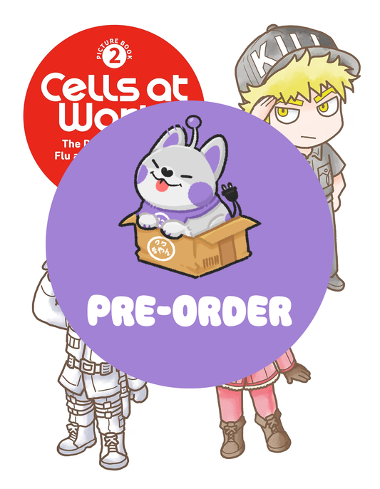 [PRE-ORDER] Cells at Work! Picture Book 2: The Dastardly Duo of Flu and Food Poisoning!