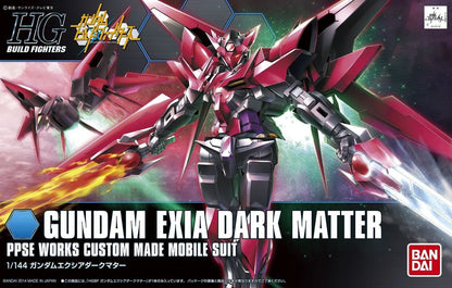 Gundam Build Fighters Gundam Exia Dark Matter High Grade 1:144 Scale Model Kit