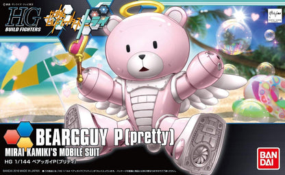 [DAMAGED BOX A1] Gundam Build Fighters Try Beargguy Pretty High Grade 1:144 Scale Model Kit