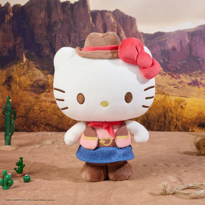 Sanrio Hello Kitty Rodeo Cowgirl 9 1/2-Inch Plush