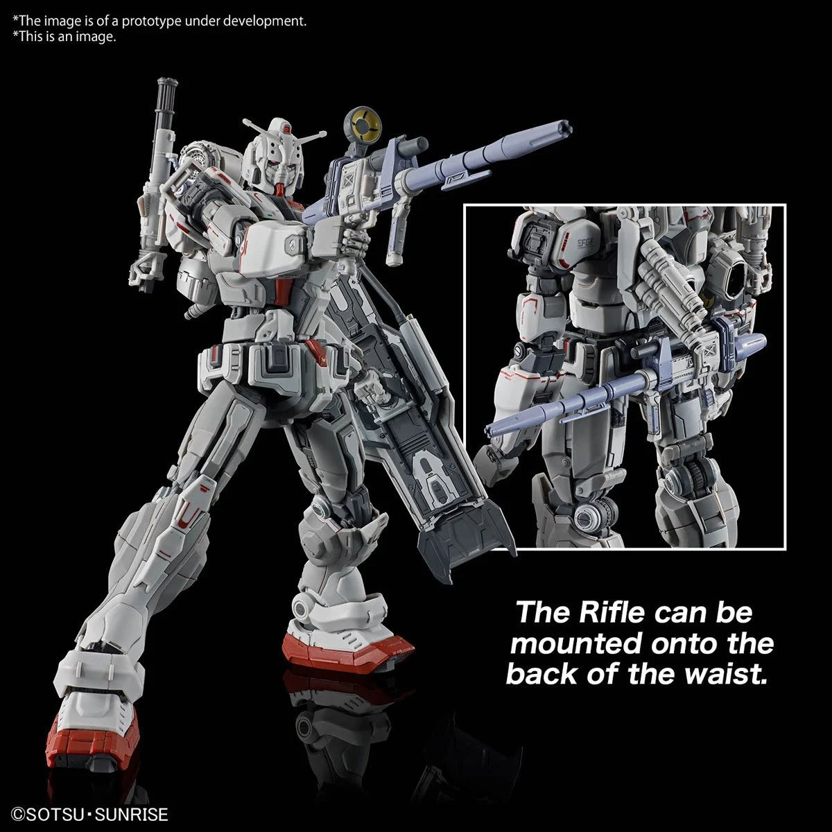 [DAMAGED BOX A1] Gundam: Requiem for Vengeance Gundam EX High Grade 1:144 Scale Model Kit
